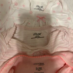 Little Me and Simple Joys Baby Bodysuits